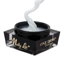 Molly Lac One Drop Tixology Silky White 5g - Изграждащ гел млечно бял Molly Lac One Drop Tixology Silky White 5g - Изграждащ гел млечно бял